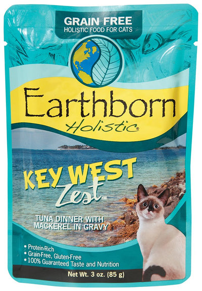 Earthborn Holistic  Key West Zest with Tuna & Mackerel Grain-Free Wet Cat Foo...