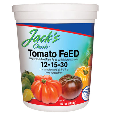 JR Peters 51324 Jack's Classic 12-15-30 Tomato Feed, 1.5 lb