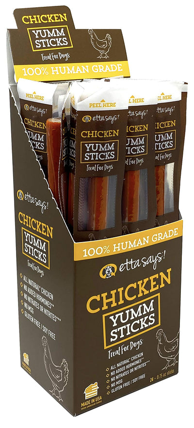 Etta Says! - Yumm Sticks Dog Treats - Chicken - 24ct - 0.75 oz per Stick