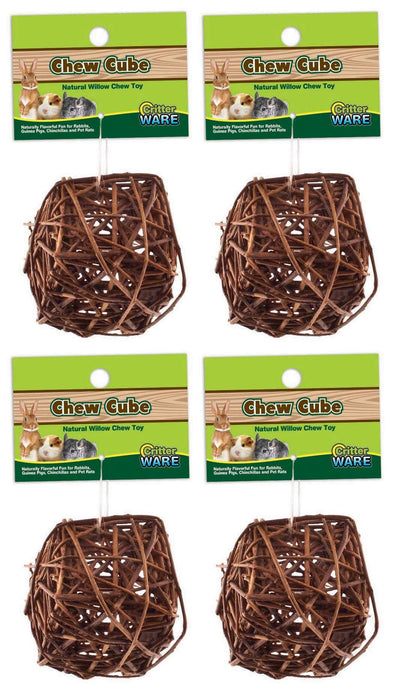 (4 Pack) Ware Manufacturing Willow Small Pet Chew Cubes