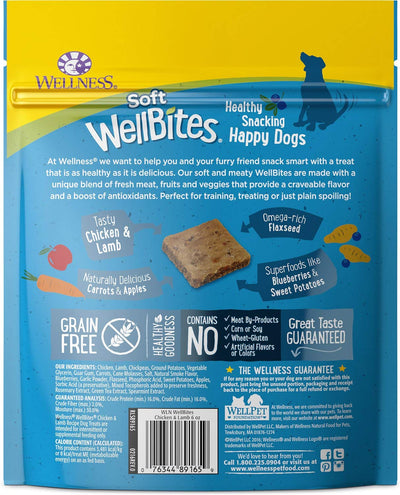 Wellness Soft WellBites Variety Pack, 6 Ounces Each, Chicken & Venison, Turke...