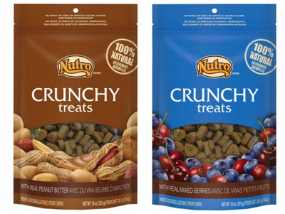 Nutro Crunchy Dog Treats 2 Flavor Variety Bundle: (1) Nutro Crunchy Dog Treat...