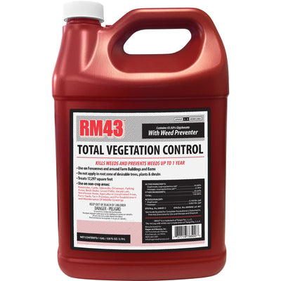 RM43 43-Percent Glyphosate Plus Weed Preventer Total Vegetation Control, 1-Ga...