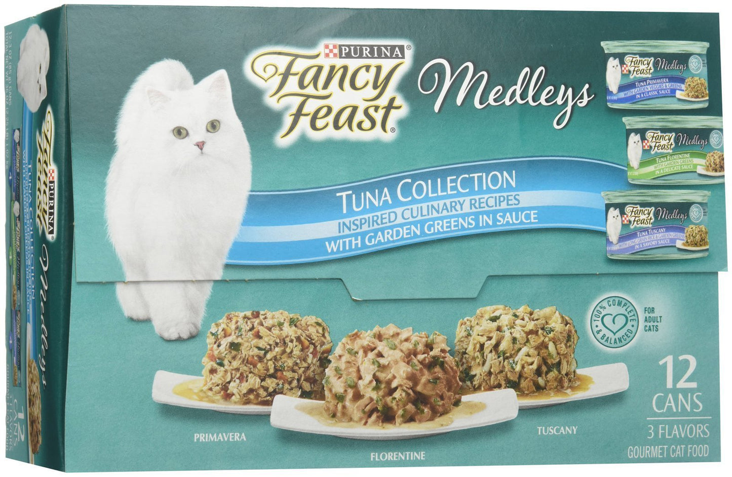 Fancy Feast Purina Medleys Variety Collection Cat Food - Tuna Recipe - 3 Oz, ...