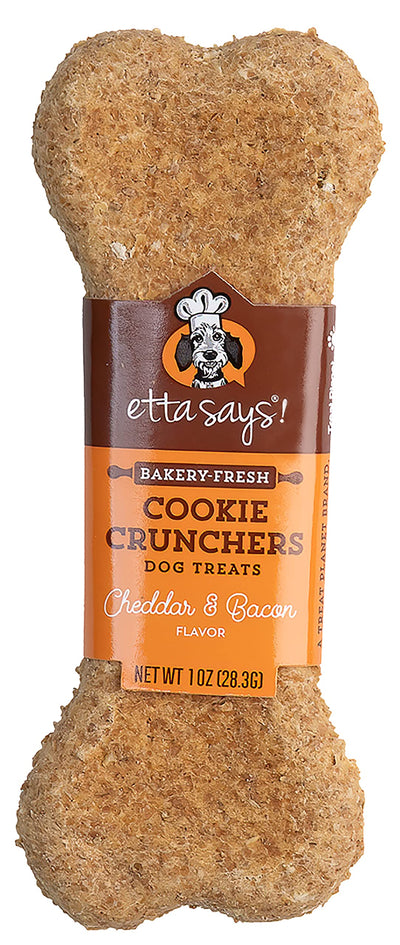 ETTA SAYS! Cookie Crunchers Crunchy Dog Treats Pack of 24 – Limited Ingredien...