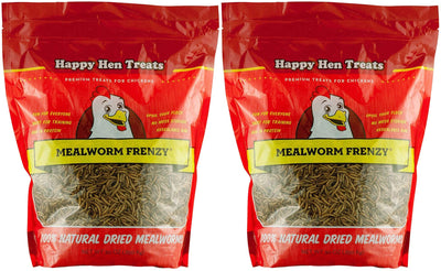 Happy Hen Treats Mealworm Frenzy, 30-Ounce (2 Pack)