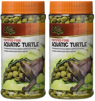 Zilla Aquatic Turtle Food (Set of 2)