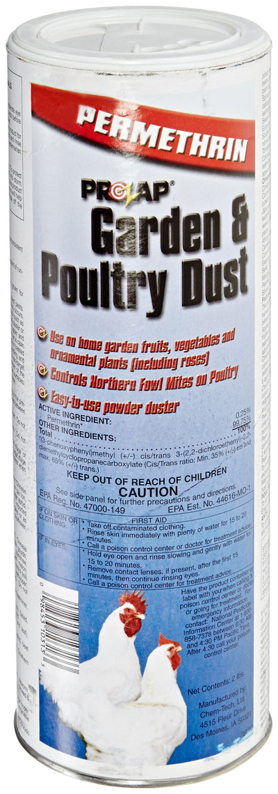 Prozap Garden & Poultry Dust, 2 Lb
