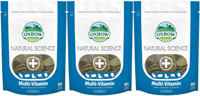 Oxbow 3 Pack of Natural Science Multi-Vitamin Small Animal Supplements, 60 Wa...