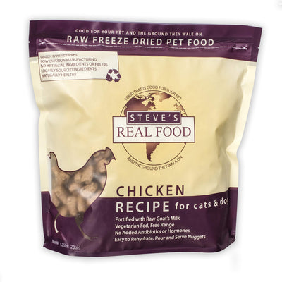 Steve's Real Food Freeze-Dried Raw Nuggets 1.25# (Chicken)