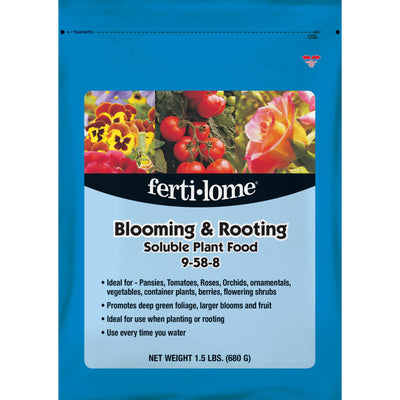 Fertilome (11771) Blooming & Rooting Soluble Plant Food 9-58-8 (1.5 lbs.)