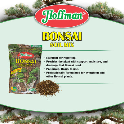 Hoffman 10708 Bonsai Soil Mix, 2 Quarts, Brown/A