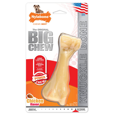 Nylabone Power Chew Knuckle Bone Big Dog Chew Toy Knuckle Chicken XX-Large/Mo...