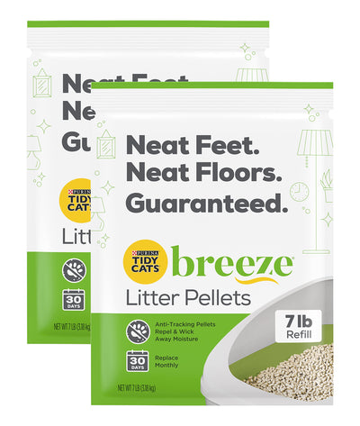 Tidy Cats Breeze Litter Pellets Refill Pouch, Made for Multiple Cats, Anti-Tr...