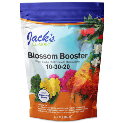 Jacks Classic Classic Blossom Booster 10-30-20 Fertilizer, 10lbs