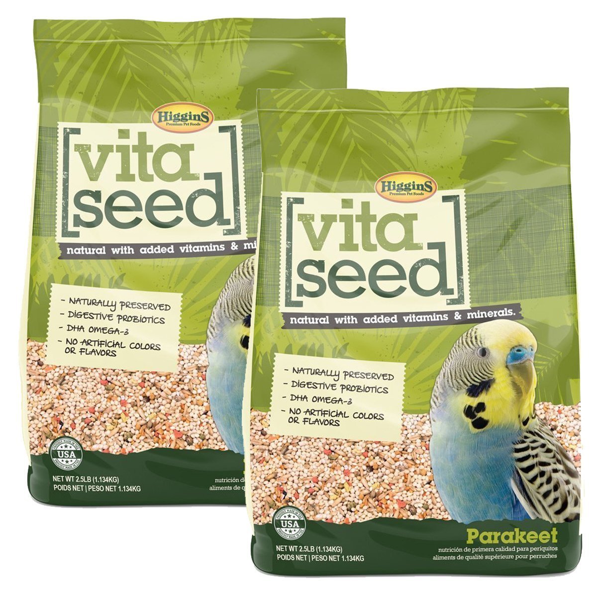 Higgins Vita Seed Parakeet Food