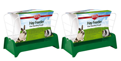Kaytee 2 Pack of Hay Feeders for Small Pets, Assorted Colors