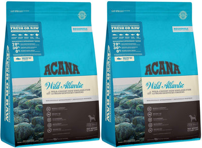 ACANA 2 Pack of Wild Atlantic Dog Food, 4.5 Pounds Each, Grain-Free, Made in ...