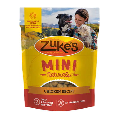 Zuke’s Mini Naturals Soft Dog Treats for Training, Soft and Chewy Dog Trainin...