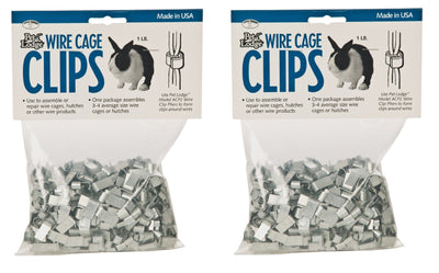 Miller Manufacturing ACC1 Wire Cage Clips (Pack of 2)