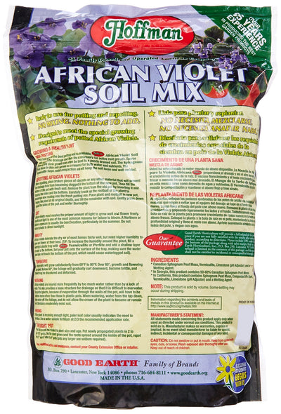 Hoffman 10301 Organic African Violet Soil Mix, 4 Quarts