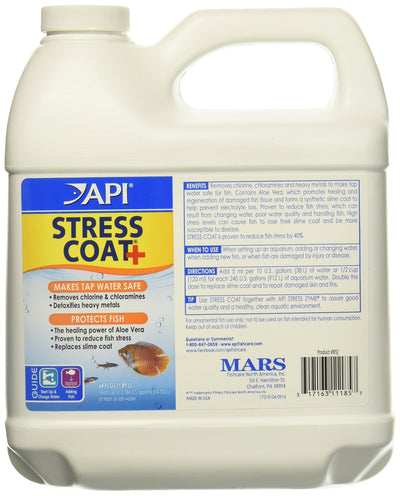 API Stress Coat Water Conditioner 64 fl.oz, Pack of 2