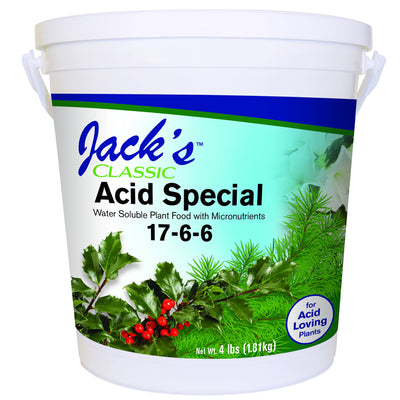 JR Peters 51764 Jack's Classic Acid Special Fertilizer, 4 lb.