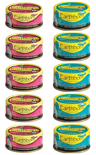 Earthborn Holistic Grain Free Cat Food in 2 Flavors: (5) Harbor Harvest and (...