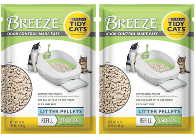 Purina Tidy Cats Litter, Breeze Litter Pellets to be Used with Breeze Litter ...