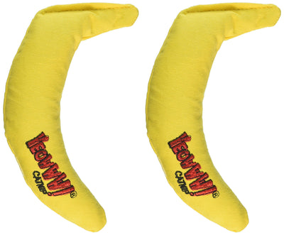 Yeowww! Yellow Banana Catnip Toy (2 Pack)