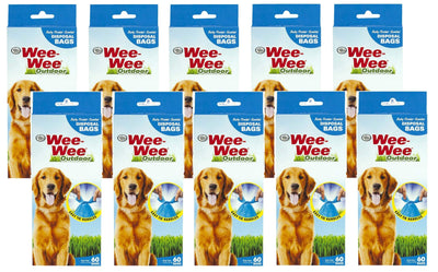 Four Paws 600 Count Doggie Doo Waste Bags (10 Packages with 60 Bags Each)