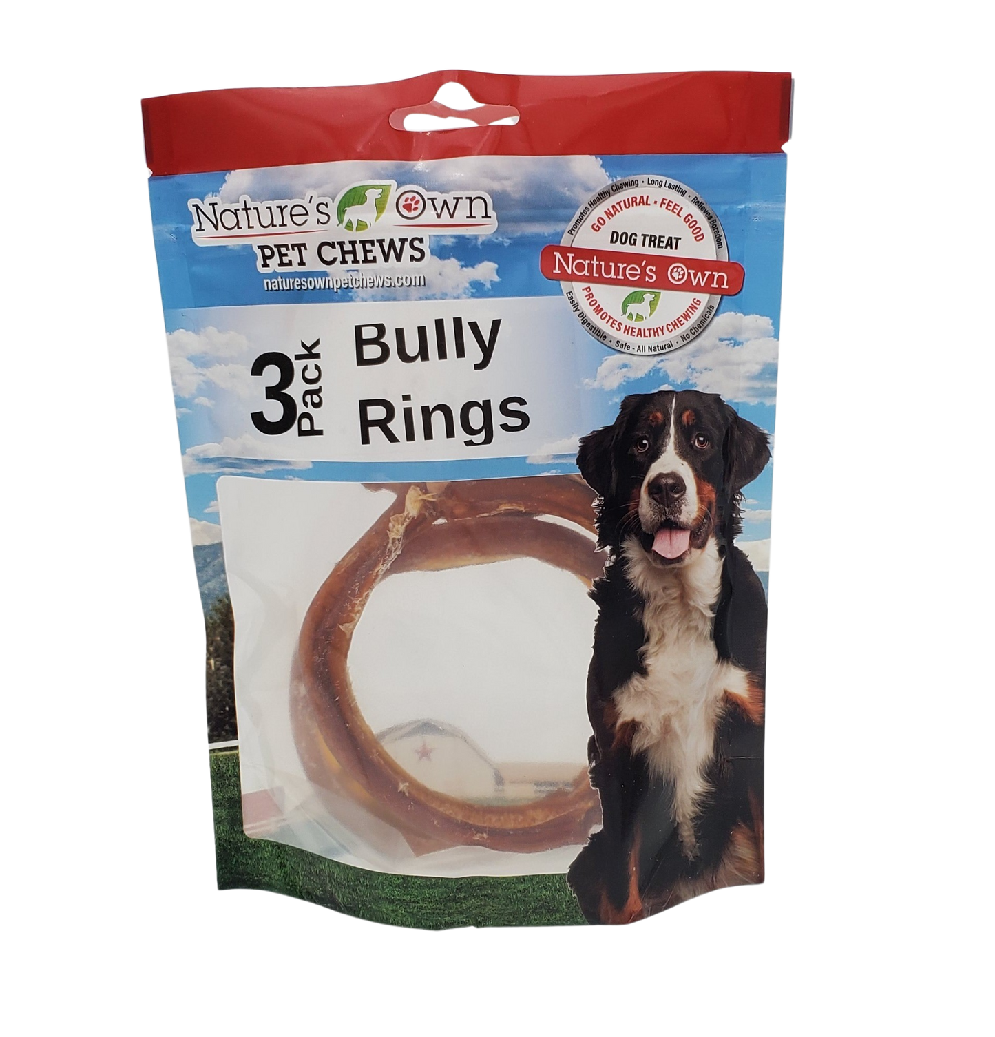 Nature's Own Bully Rings, 3 count
