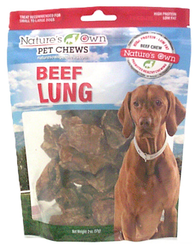 Nature's Own Lung Chunks, Beef, 2 oz.
