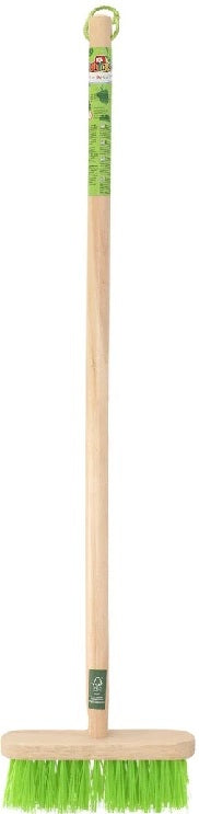 Esschert Design Children's Nylon Broom Wood Handle, Colors vary, 1 each