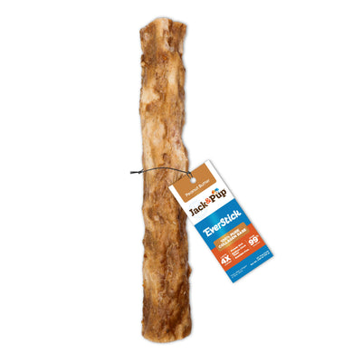 Jack & Pup EverStick 100% Collagen Base Stick, Peanut Butter, 10"