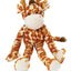 Multipet Swingin' Safari Plush Dog Toy, 18 inches, Styles vary, 1 each