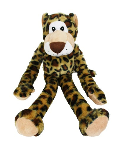 Multipet Swingin' Safari Plush Dog Toy, 18 inches, Styles vary, 1 each
