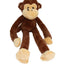 Multipet Swingin' Safari Plush Dog Toy, 18 inches, Styles vary, 1 each