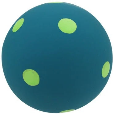 Multipet Polka Dot Ball Latex Dog Toy, Colors vary, 1 each