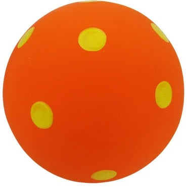 Multipet Polka Dot Ball Latex Dog Toy, Colors vary, 1 each