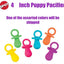 Spot Latex Puppy Pacifier, 1 each, colors vary