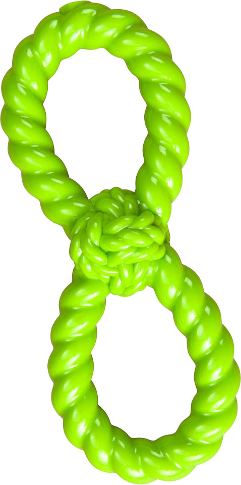 Play Strong Flex Figure-8 Dog Toy
