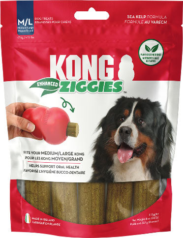 Kong Ziggies Enhanced Dog Treats