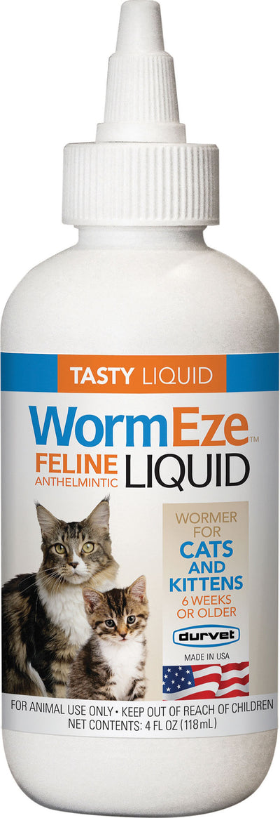 Durvet Wormeze Liquid Wormer For Cats & Kittens