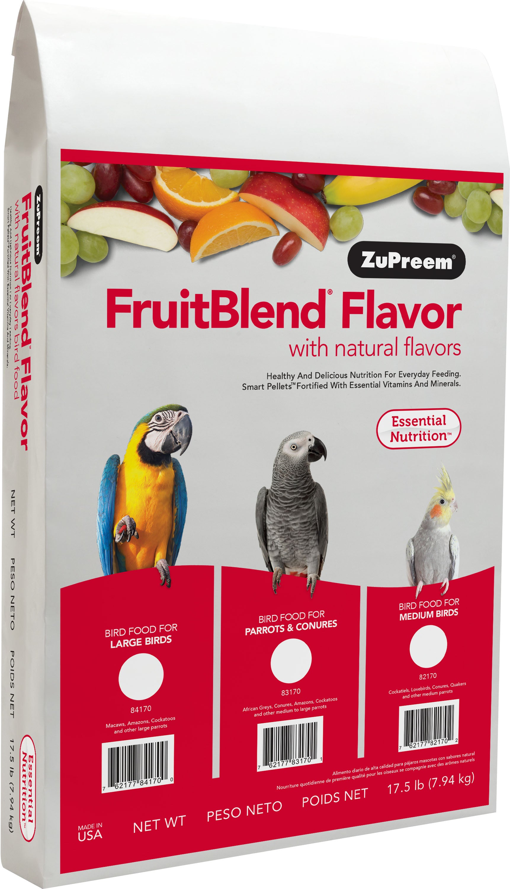 Fruitblend Flavor Large Bird Food