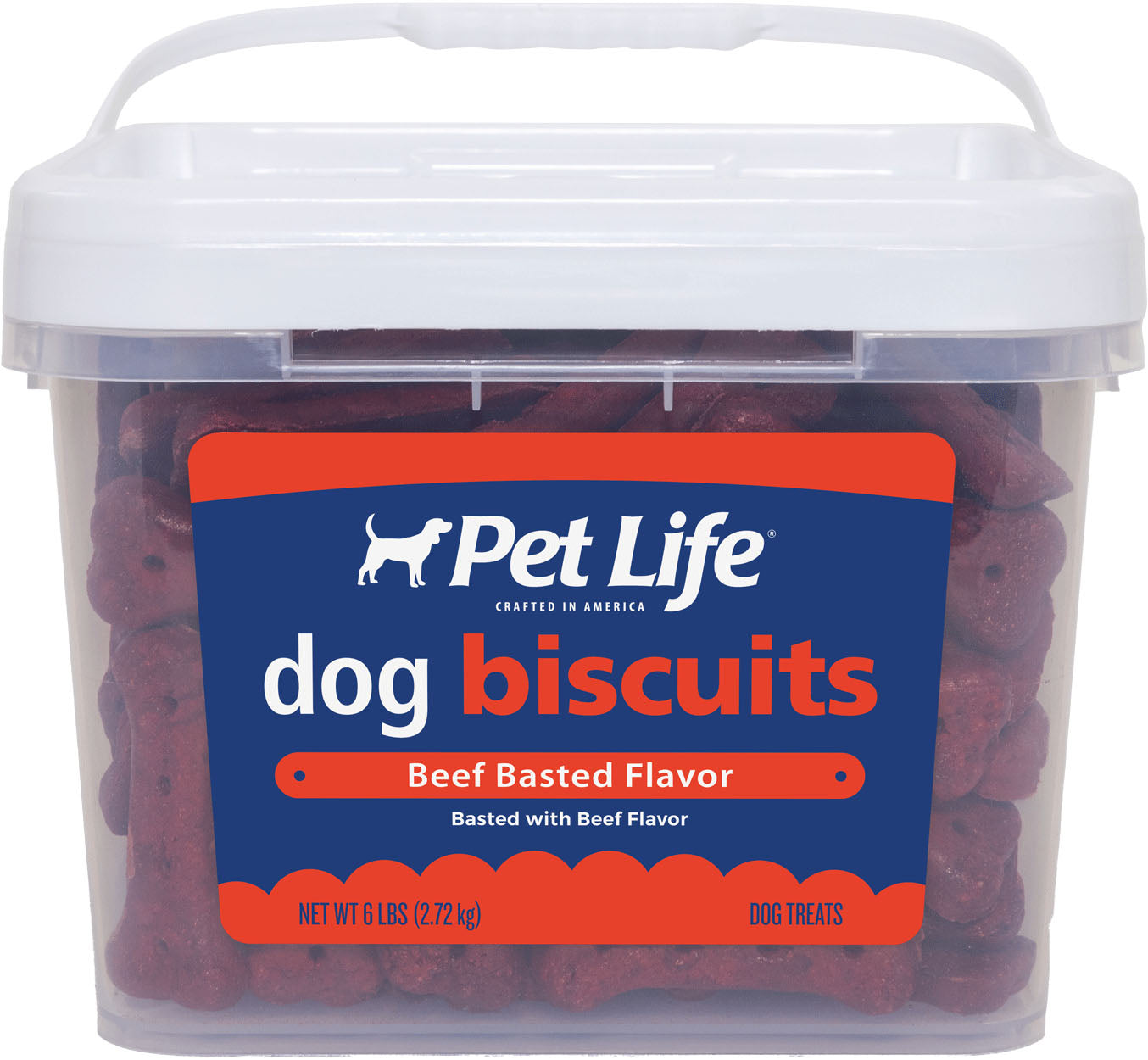 Pet Life Dog Biscuits Barrel