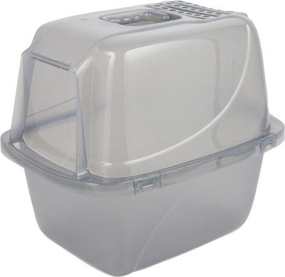 Van Ness Translucent Enclosed Cat Litter Pan