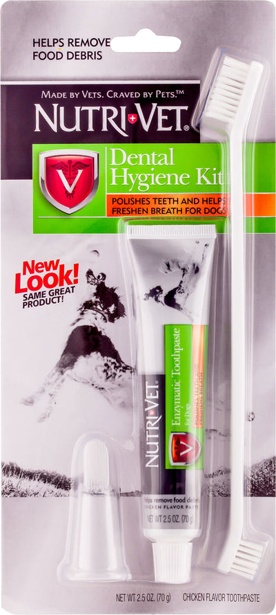 Nutri-Vet Dental Hygiene Kit For Dogs