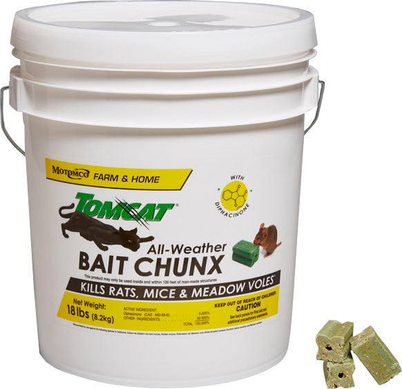 Tomcat All-Weather Bait Chunx Pail