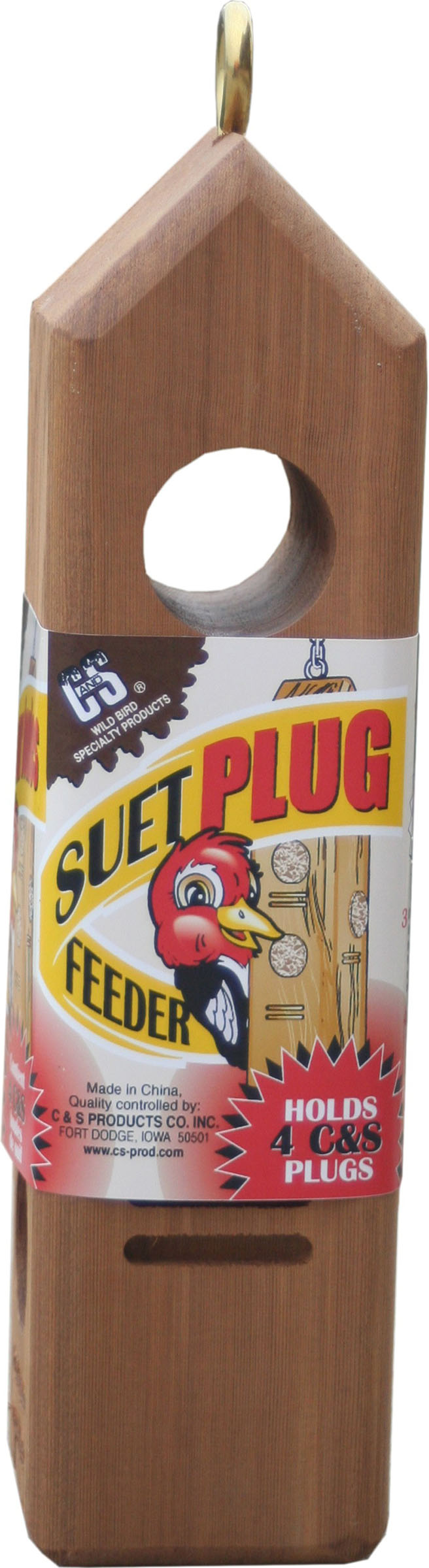 C&S Suet Plug Feeder